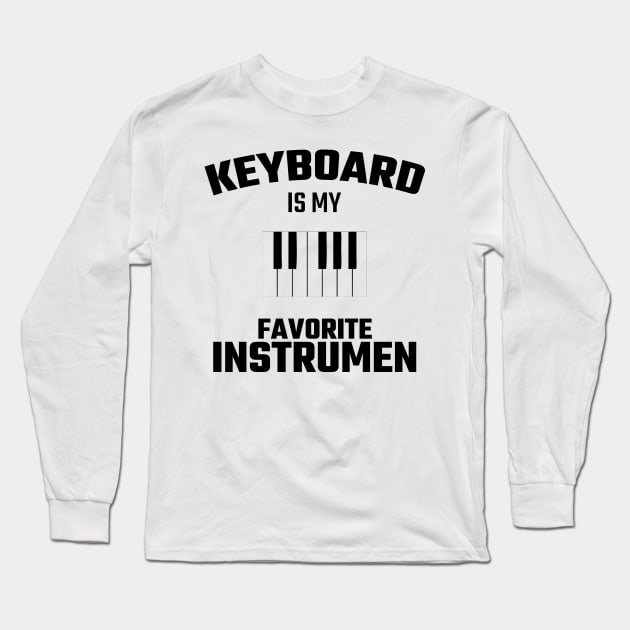 keyboard Long Sleeve T-Shirt by agipo.co